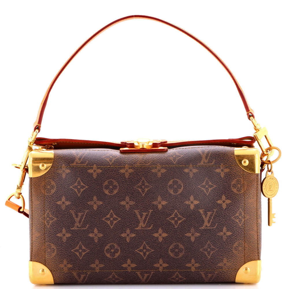 Louis Vuitton East West Soul Trunk Bag Monogram Dust Leather